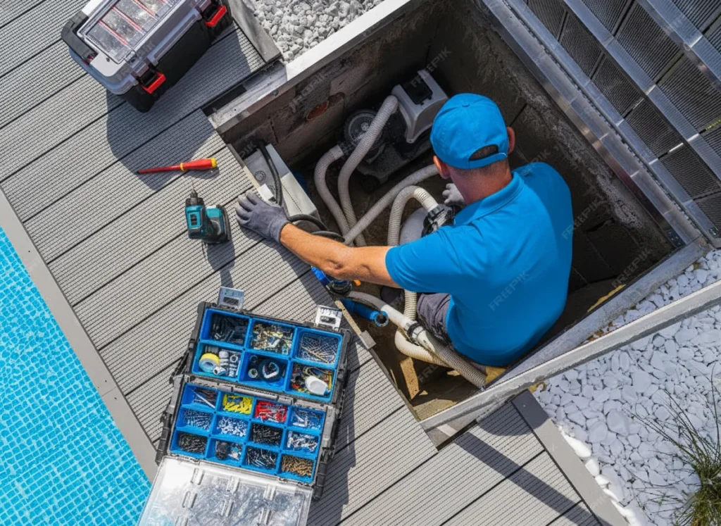 Pool equipment upgrades Metro Atlanta variable speed pump installation